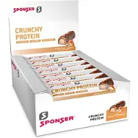 Sponser Sport Food Caja De Barritas De Proteína Crunchy Frambuesa 50g 12 Unidades