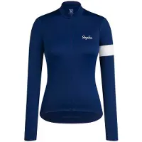 Rapha - Women's Core Thermal Long Sleeve Jersey - Maillot de ciclismo size S, azul