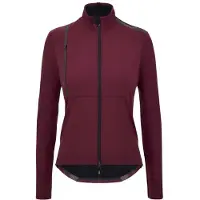 Santini - Women's Vega+ Winter Jacket - Chaqueta de ciclismo size L, rojo