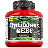 Amix Polvo Para Bebida De Proteínas Optimass Beef Chocolate Blanco Doble 2.5kg