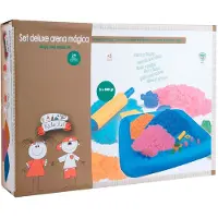 Deqube Conjunto Xl De Arena Mágica 1.5kg