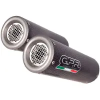 Gpr Exhaust Systems Silenciador Homologado Slip On M3 Poppy Suzuki B-king 1300 07-10 Ref:s.136.m3.pp Stainless Steel