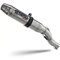 Gpr Exhaust Systems Silenciador Homologado Con Tubo De Enlace Kawasaki Versys-x 300 2022-2023 E5 Db Killer Catalyst