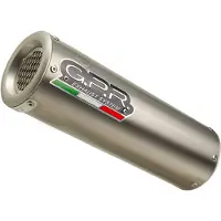 Gpr Exclusive Silenciador Homologado M3 Natural Titanium Monster 1200 S/r 17-20 Euro 4 Cat