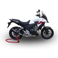 Gpr Exhaust Systems Silenciador Homologado Slip On Furore Poppy Honda Cb400 X 2013-2015 Oval