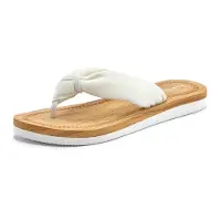 Elbsand Sandalias de dedo blanco