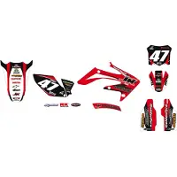 Why Stickers Kit De Gráficos Honda Crf250r 2004-2009 Replica Jk Mx