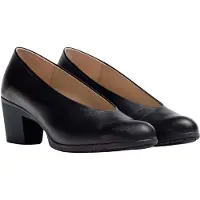 Wonders para mujer. G-4723_2525_5792 Zapatos de Piel Grace negro (39), 5 a 8cm, Ninguno, Casual, Fiesta, Clásico, outlet 2026.
