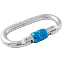 Fixe Climbing Gear Mosquetón Steel Screw Gate Adur 20 Unidades
