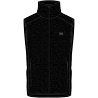Helly Hansen - Varde Fleece Vest 2.0 - Chaleco de forro polar size L, negro