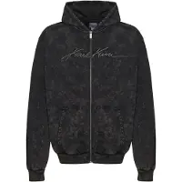 Karl kani Sudadera con cremallera negro