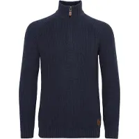 !Solid Jersey 'Xenox' azul / marrón