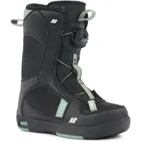 K2 Snowboard - Botas de snowboard niños - Lil Kat Black - Talla Infantil 30 - Negro