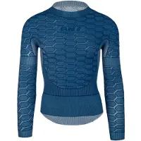 Q36.5 - Base Layer 3 Longsleeve - Ropa interior fibra sintética size S/M, azul