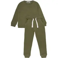 Minymo - Kid's Sweat Set - Set de prendas size 146, oliva