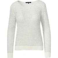 KOROSHI Jersey gris plateado / offwhite