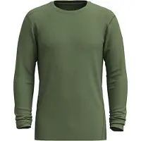 Smartwool - Classic All-Season Merino Base Layer L/S Boxed - Ropa interior merino size M, oliva