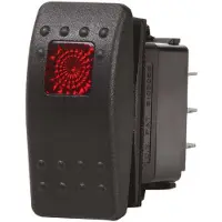 Blue Sea Systems Interruptor Contura Ii Swich Spst De Encendido/apagado