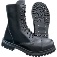 Brandit Botas con cordones negro
