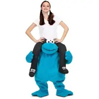 MOM Disfraz De Niña Cookie Monster