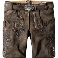 Stockerpoint Pantalón tradicional 'Artur' marrón claro / marrón oscuro