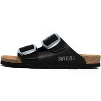 Bayton Zapatos abiertos 'Alicante' gris claro / negro