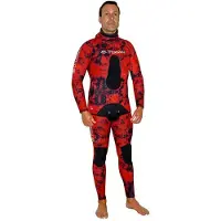Picasso Traje Húmedo De Pesca Submarina Camo Blood 7 Mm