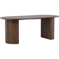 Venture Home : Mesa de comedor Härön, color moka
