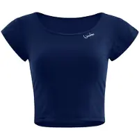 Winshape Camiseta funcional ' AET137LS ' azul oscuro / blanco