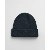 Gant para mujer. 4910037 Gorro de lana acanalado gris (OSFA), Casual, outlet 2026.