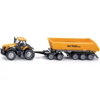 Siku 1:87 Jcb Con Plataforma Rodante Y Remolque Volquete (3131858)