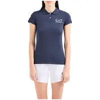EA7 para mujer. 8NTF70_TJEMZ Polo Sport Ventus7 marino (XL), Deportivo, Multideporte, Poliamida, Manga corta, outlet 2026.