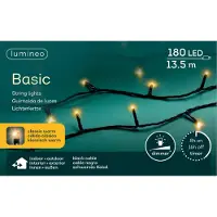 Lumineo Iluminación LED básica para exteriores, longitud de 135 cm, 180 lúmenes, color , estilo clásico y luz cálida