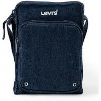 Levi's Small Zip Crossbody Bag Indigo Rinse 2 Talla: OS | Bolsos de Mensajero Outlet | Hombre | Azul