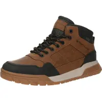 Tom Tailor Botas con cordones marrón / negro