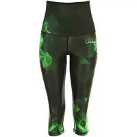 Winshape Pantalón deportivo 'HWL202' verde claro / verde oscuro / blanco