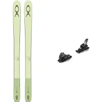 XO Skis - Esquís - Xo V21 Green Tea Tuscany Olive 2025 de Madera - Talla 154 cm - Verde