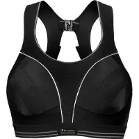 Shock Absorber Sujetador deportivo gris / negro
