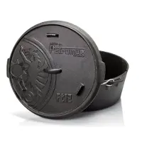 Petromax - Fire Pot - Olla size 10,8 l - ft12, negro/gris