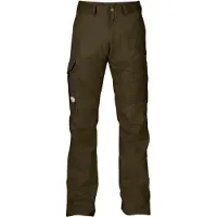 Fjall Raven - Ropa de senderismo - Karl Pro Trousers M Dark Olive - Talla S/M - Caqui