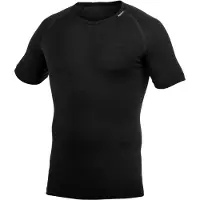 Woolpower - Lite Tee - Ropa interior merino size S, negro