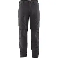 Fjällräven - Ropa de senderismo - Travellers MT Zip-off Trs M Dark Grey - Talla M - Gris
