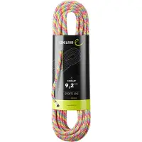 Edelrid - Cuerdas Escalada - Kinglet 9,2Mm Snow - Talla 70 m - Rosa