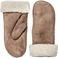 Hestra - Sheepskin Mitt - Guantes size 8, marrón