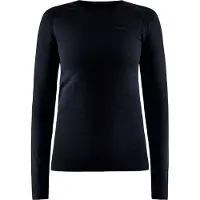 Craft - Women's Core Dry Active Comfort L/S - Ropa interior fibra sintética size XL, negro