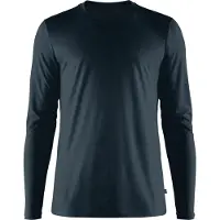 Fjällräven - Abisko Wool L/S - Camiseta de manga larga size XL, azul