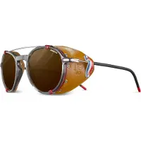 Julbo - Gafas de sol - Legacy Noir/Rouge/Marron Reactiv 2-4 Polarized de Cuero - Negro