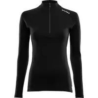 Aclima - Women's WW Mock Neck - Ropa interior merino size S, negro