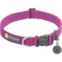 Ruffwear - Hi & Light Collar - Collares para perro size 28-36 cm, rosa