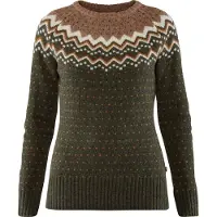 Fjällräven - Jerséis Mujer - Övik Knit Sweater W Deep Forest para Mujer de Lana - Talla XS - Verde